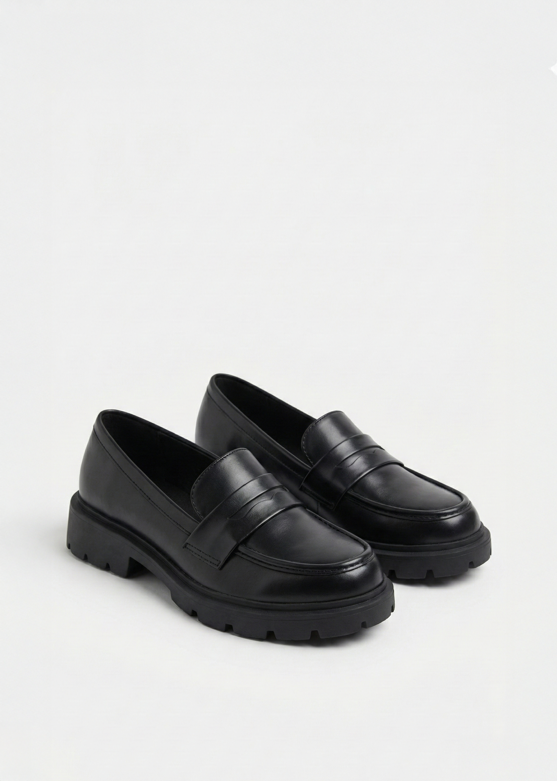 Mocassins simili-cuir matte